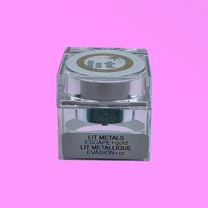 LIT Cosmetics Escape + Gold Metals Glitter Eyeshadow